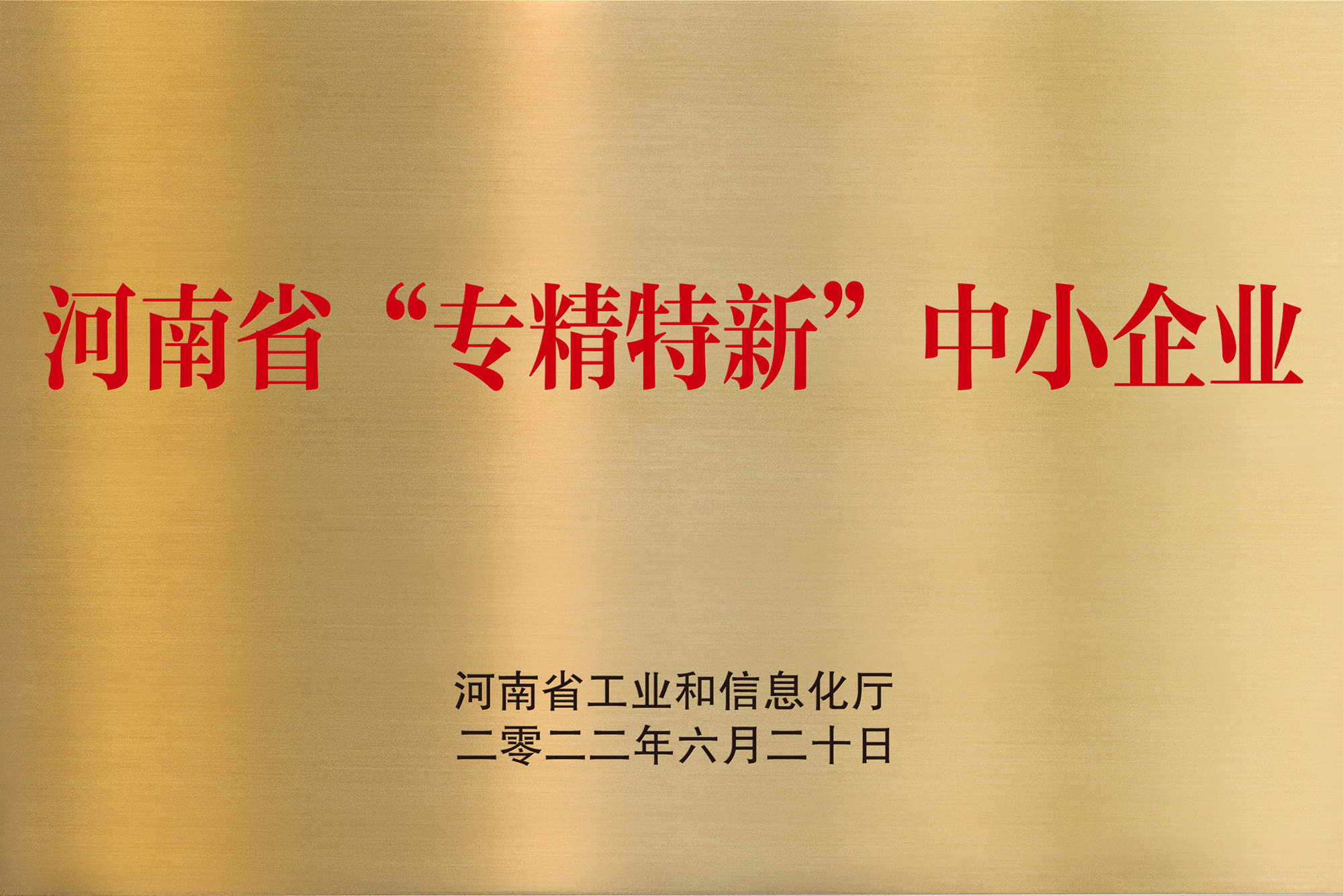 2022年河南省专精特新中小企业